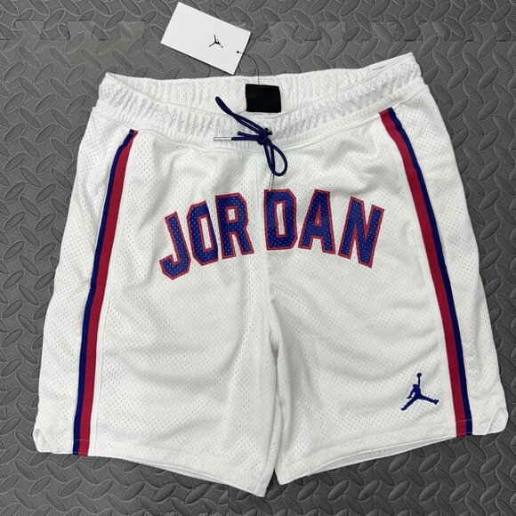 Jordan Basketball Shorts Size Small Mens DNA Mesh White $60 - Picture 1 of 12